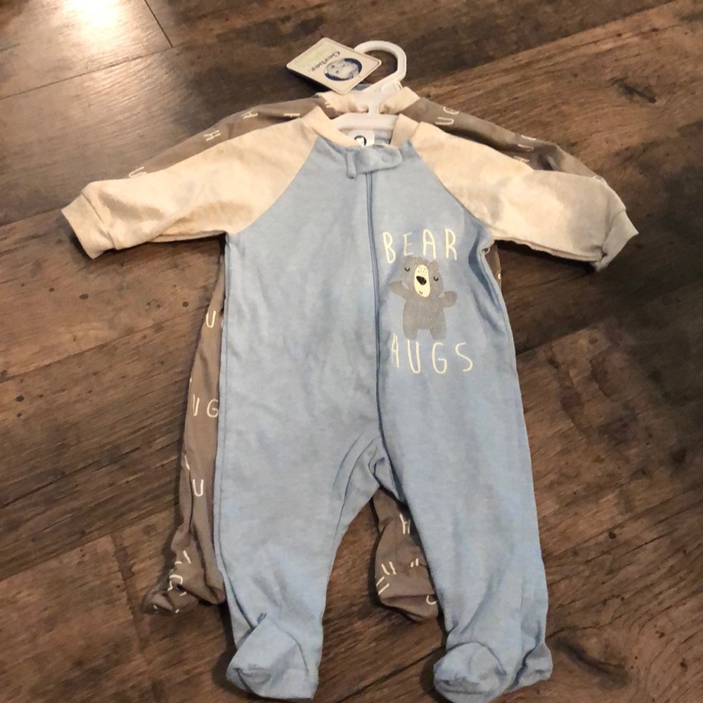 Brand new baby boy sleeper
